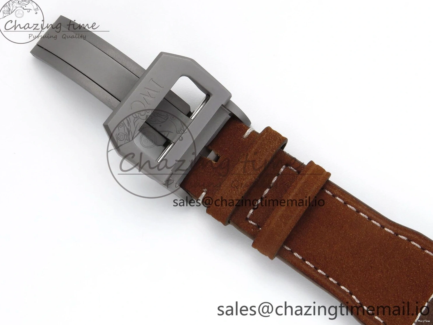 MIROTIME 0225 Big Pilot IW329701 M+F 1:1 Best Edition Black Dial on Brown Leather Strap MY RelaxedFit 7005